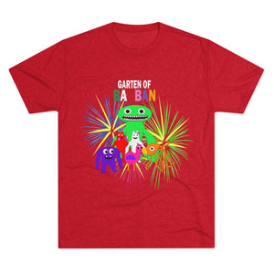 garten of ban ban Unisex Tri-Blend Crew Tee