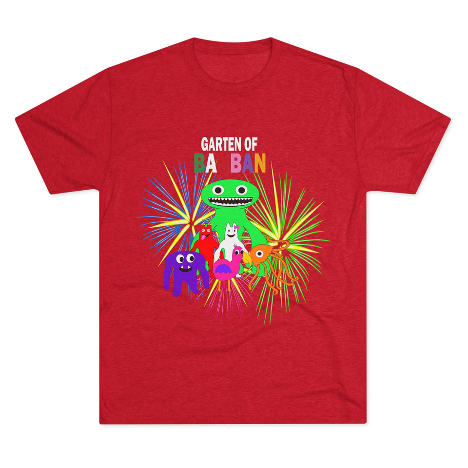 garten of ban ban Unisex Tri-Blend Crew Tee