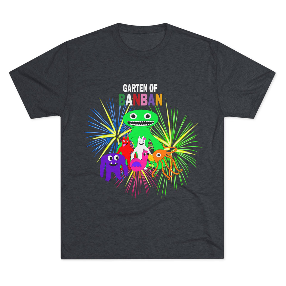 garten of ban ban Unisex Tri-Blend Crew Tee