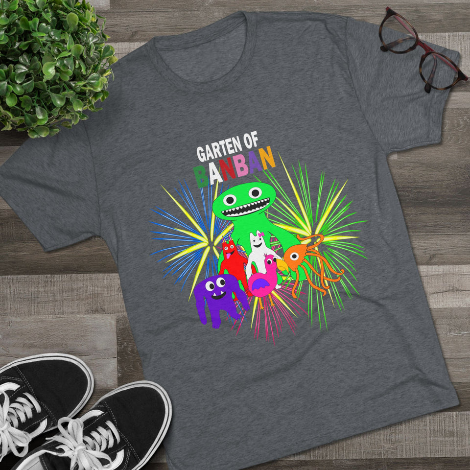garten of ban ban Unisex Tri-Blend Crew Tee