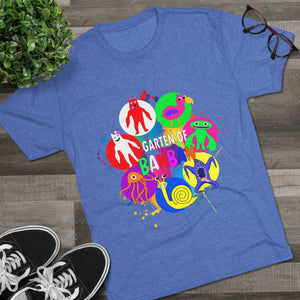 garten of ban ban Unisex Tri-Blend Crew Tee
