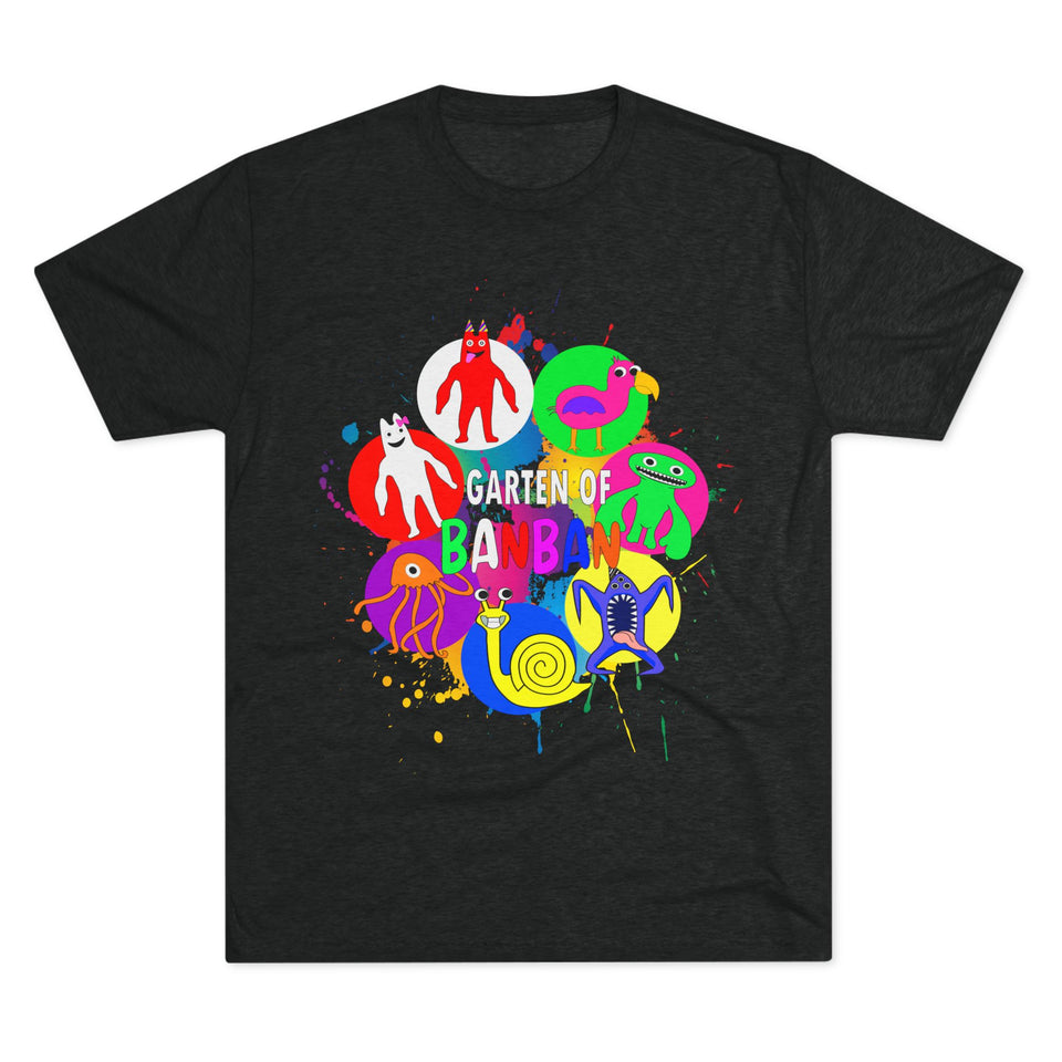 garten of ban ban Unisex Tri-Blend Crew Tee