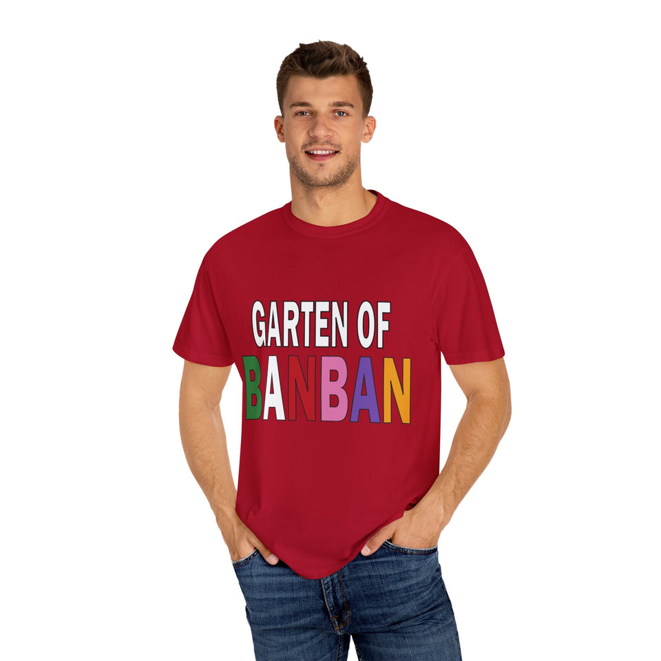 Garten of ban ban Unisex Garment-Dyed T-shirt