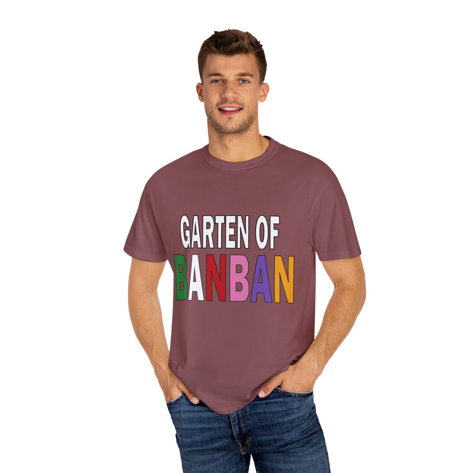 Garten of ban ban Unisex Garment-Dyed T-shirt