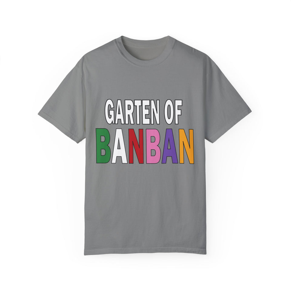 Garten of ban ban Unisex Garment-Dyed T-shirt