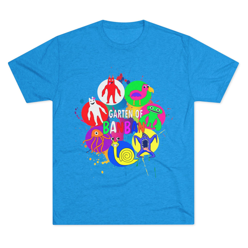 garten of ban ban Unisex Tri-Blend Crew Tee