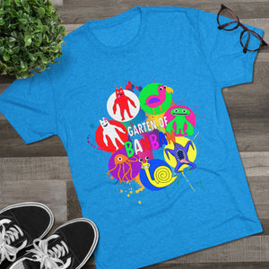 garten of ban ban Unisex Tri-Blend Crew Tee
