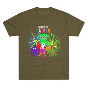 garten of ban ban Unisex Tri-Blend Crew Tee