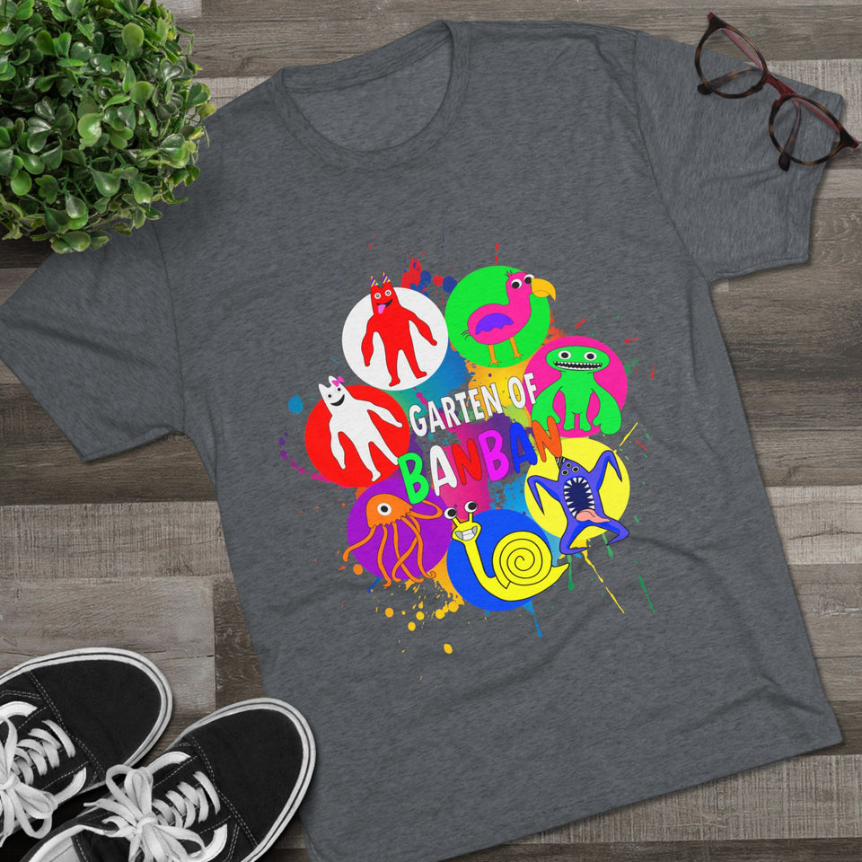 garten of ban ban Unisex Tri-Blend Crew Tee