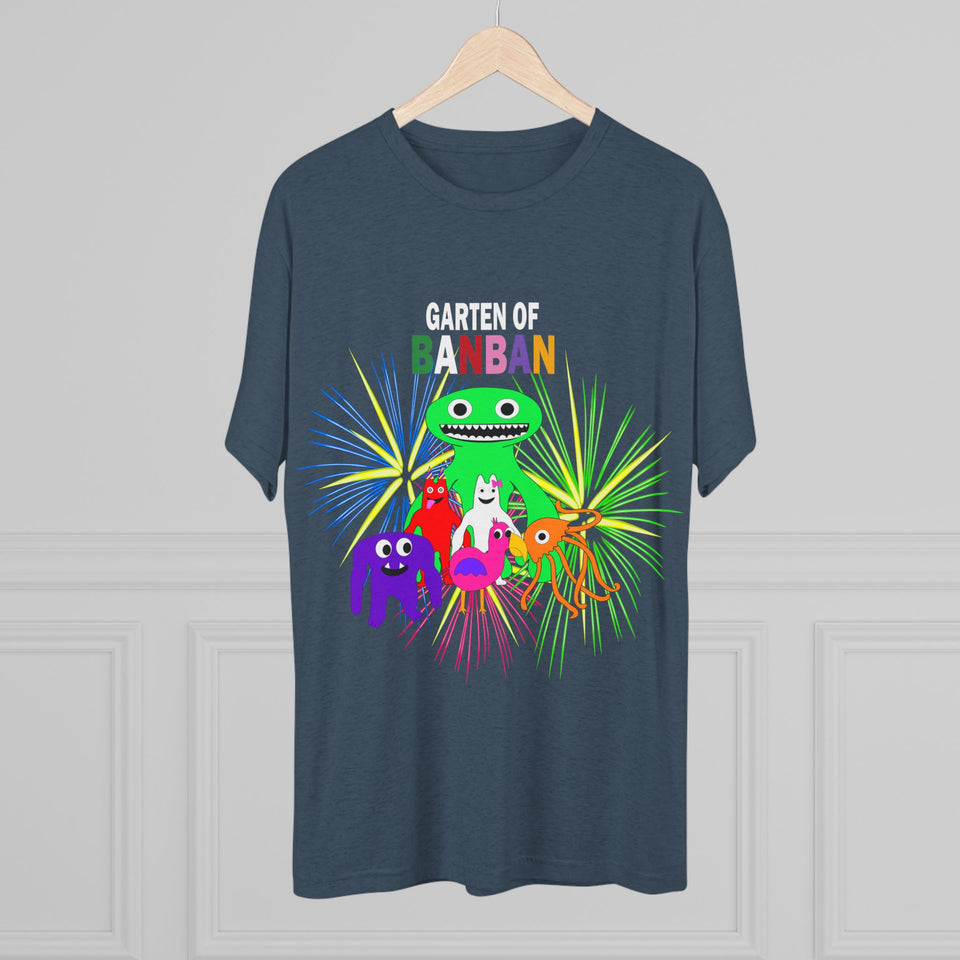 garten of ban ban Unisex Tri-Blend Crew Tee