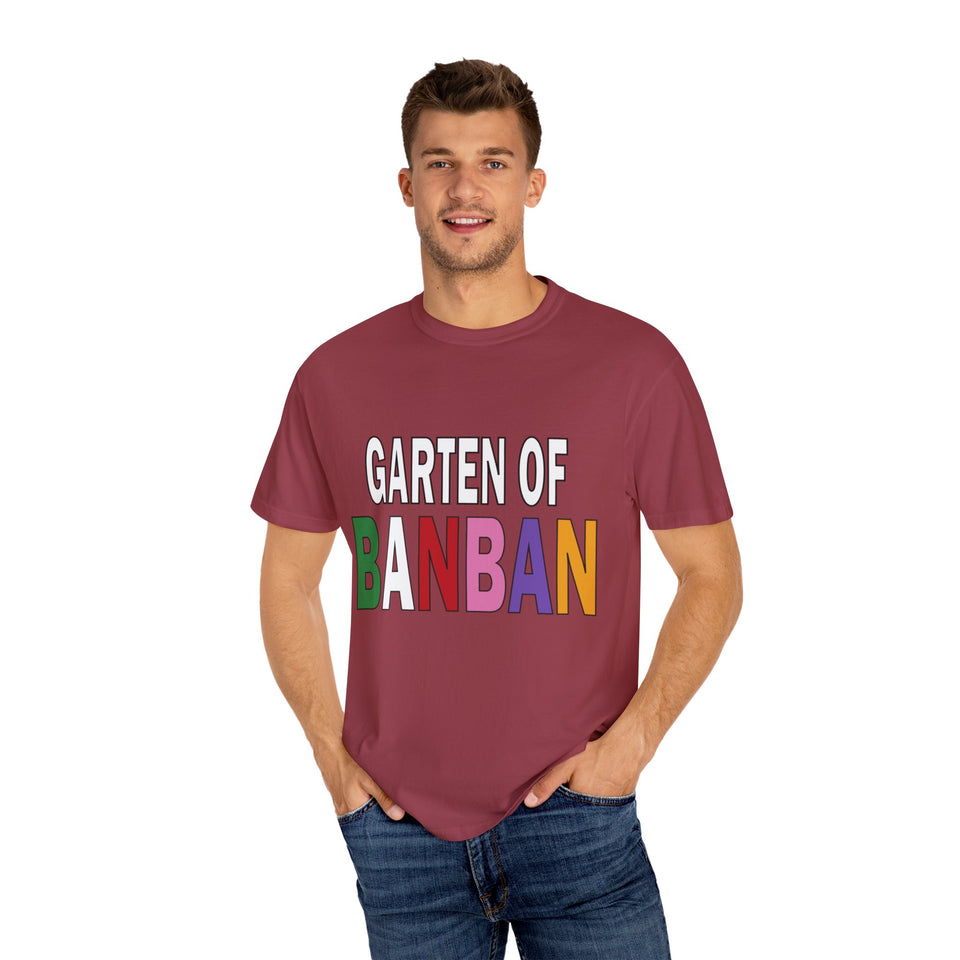 Garten of ban ban Unisex Garment-Dyed T-shirt