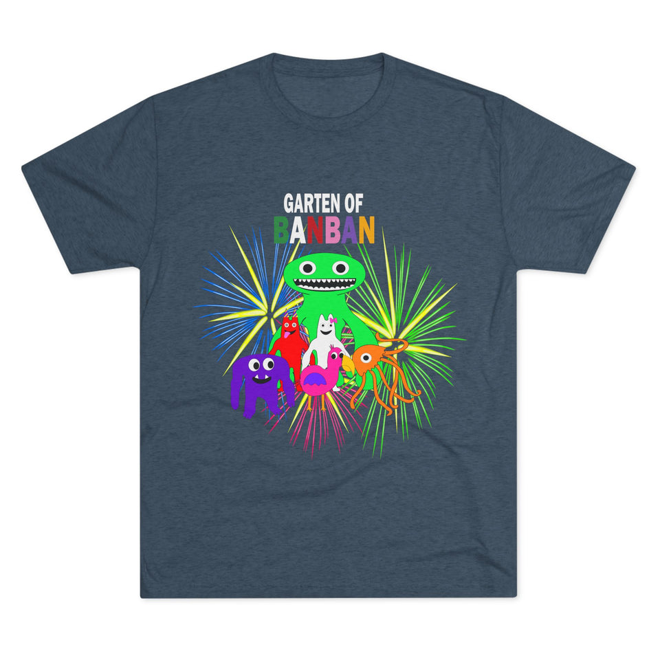 garten of ban ban Unisex Tri-Blend Crew Tee
