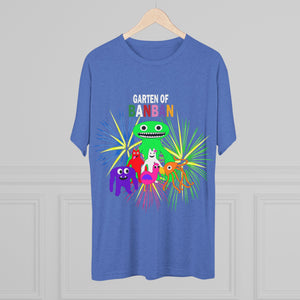 garten of ban ban Unisex Tri-Blend Crew Tee