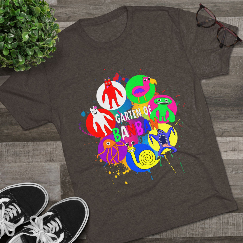 garten of ban ban Unisex Tri-Blend Crew Tee