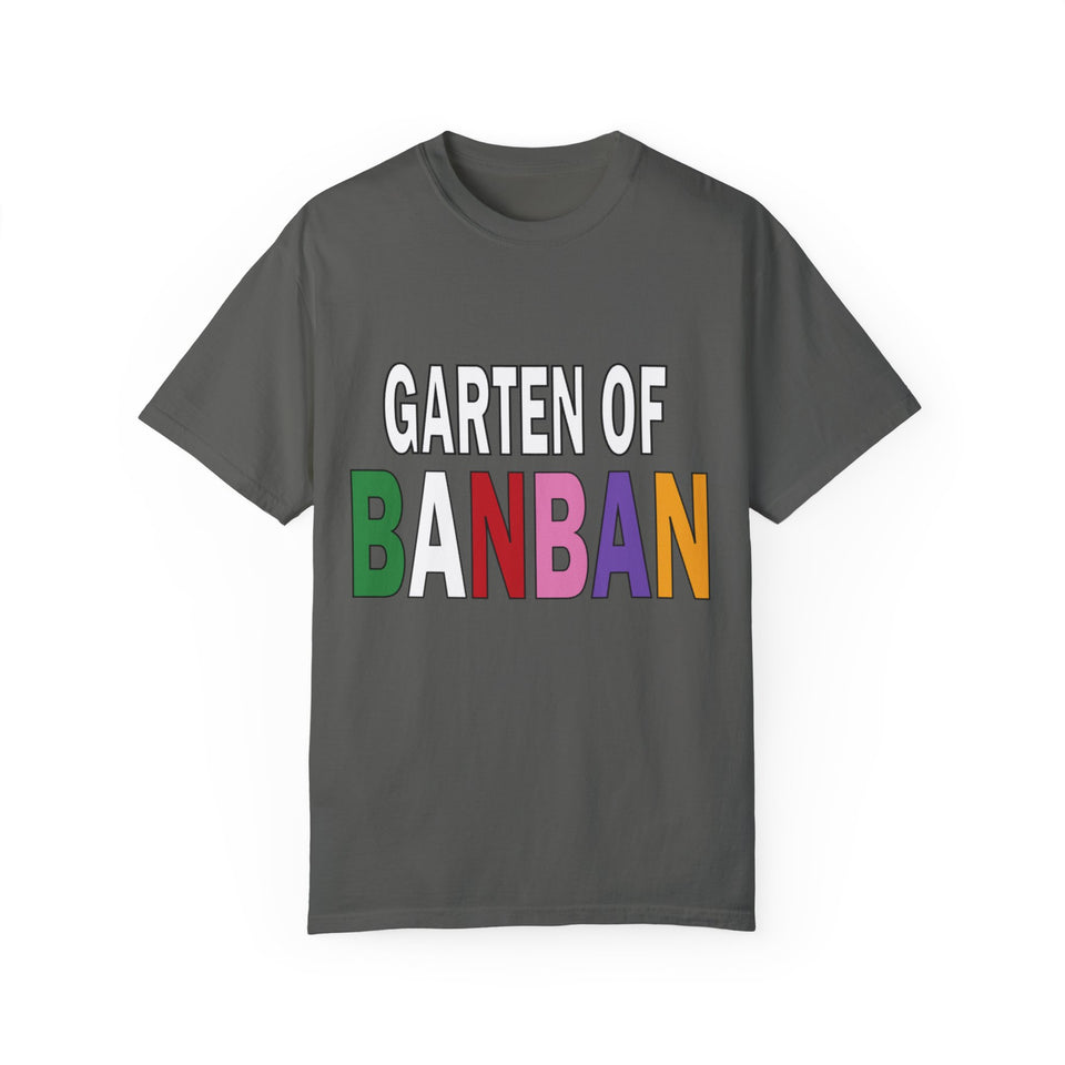 Garten of ban ban Unisex Garment-Dyed T-shirt