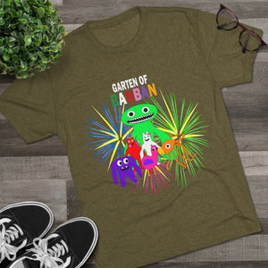garten of ban ban Unisex Tri-Blend Crew Tee