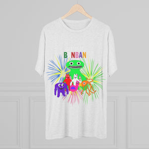 garten of ban ban Unisex Tri-Blend Crew Tee
