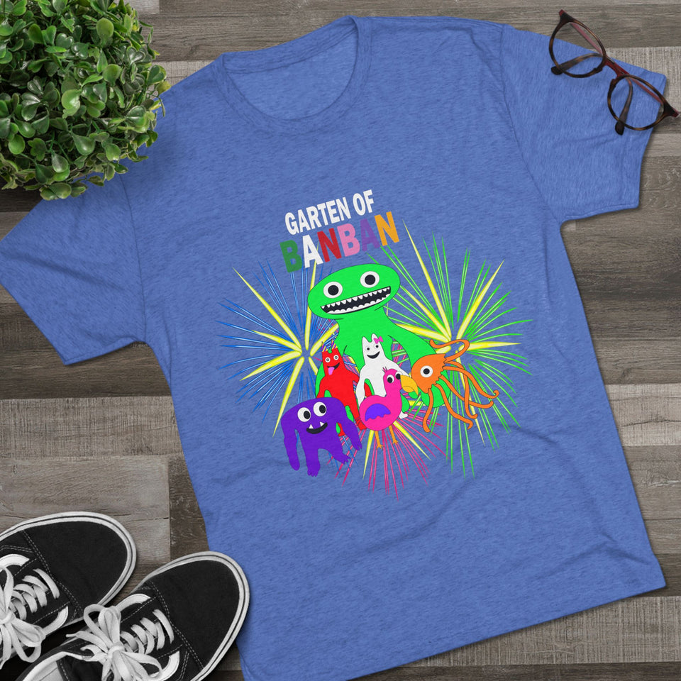 garten of ban ban Unisex Tri-Blend Crew Tee