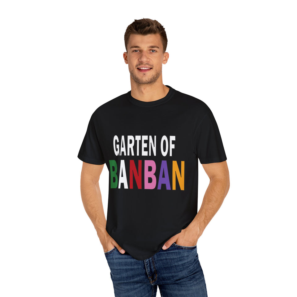 Garten of ban ban Unisex Garment-Dyed T-shirt