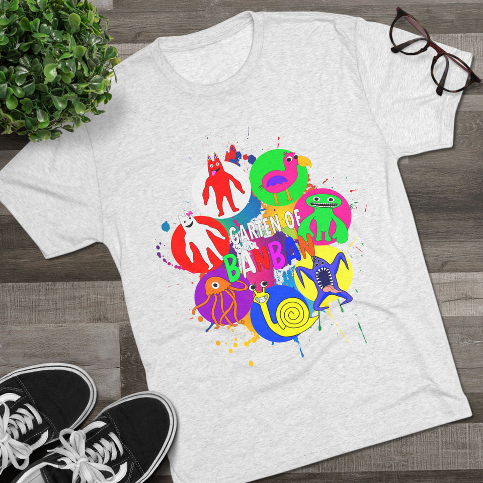 garten of ban ban Unisex Tri-Blend Crew Tee