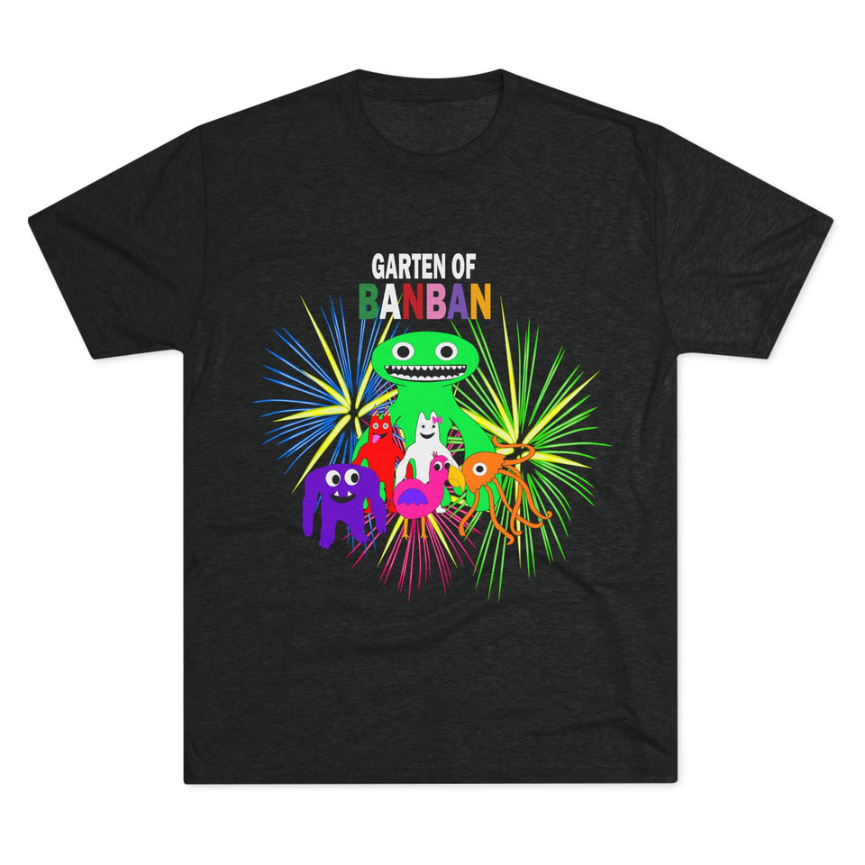 garten of ban ban Unisex Tri-Blend Crew Tee