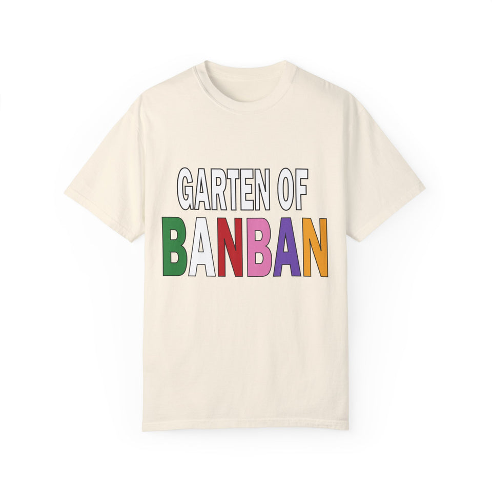 Garten of ban ban Unisex Garment-Dyed T-shirt
