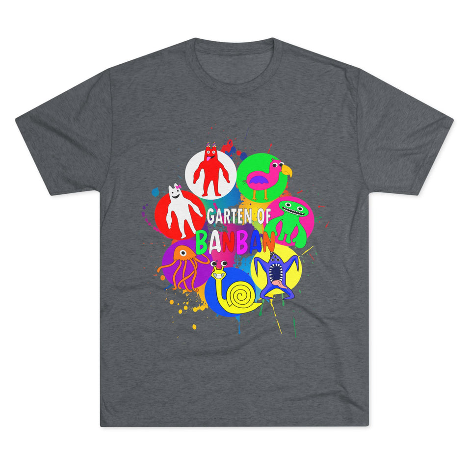 garten of ban ban Unisex Tri-Blend Crew Tee