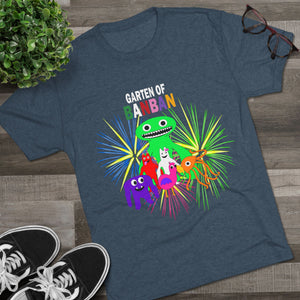 garten of ban ban Unisex Tri-Blend Crew Tee