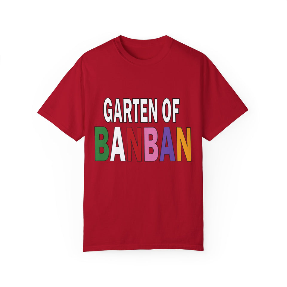 Garten of ban ban Unisex Garment-Dyed T-shirt
