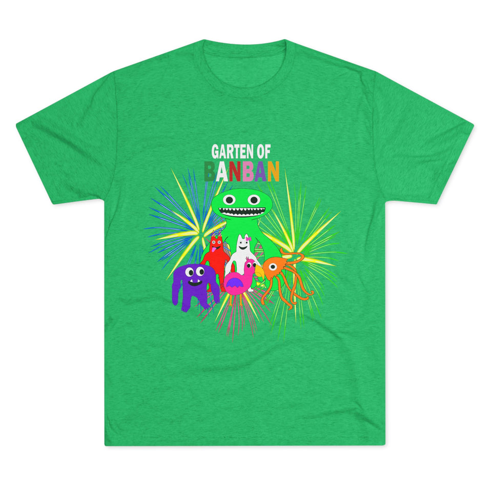 garten of ban ban Unisex Tri-Blend Crew Tee