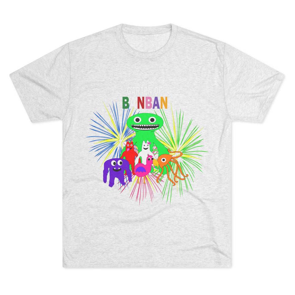 garten of ban ban Unisex Tri-Blend Crew Tee