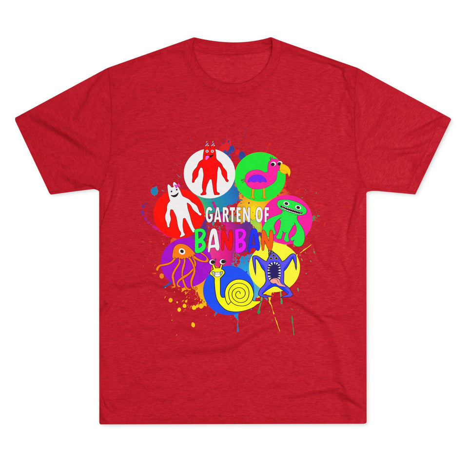 garten of ban ban Unisex Tri-Blend Crew Tee