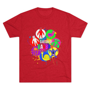 garten of ban ban Unisex Tri-Blend Crew Tee