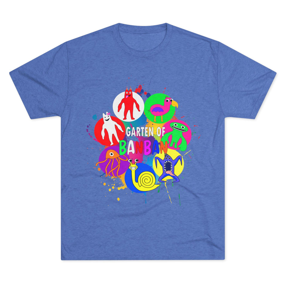 garten of ban ban Unisex Tri-Blend Crew Tee