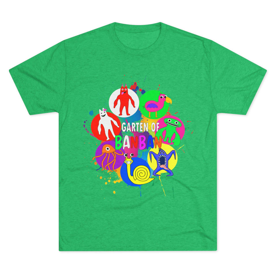 garten of ban ban Unisex Tri-Blend Crew Tee