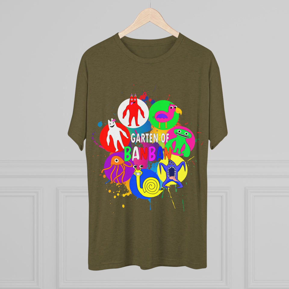 garten of ban ban Unisex Tri-Blend Crew Tee