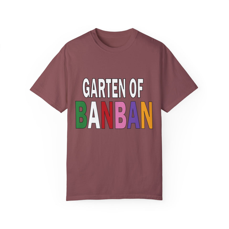 Garten of ban ban Unisex Garment-Dyed T-shirt