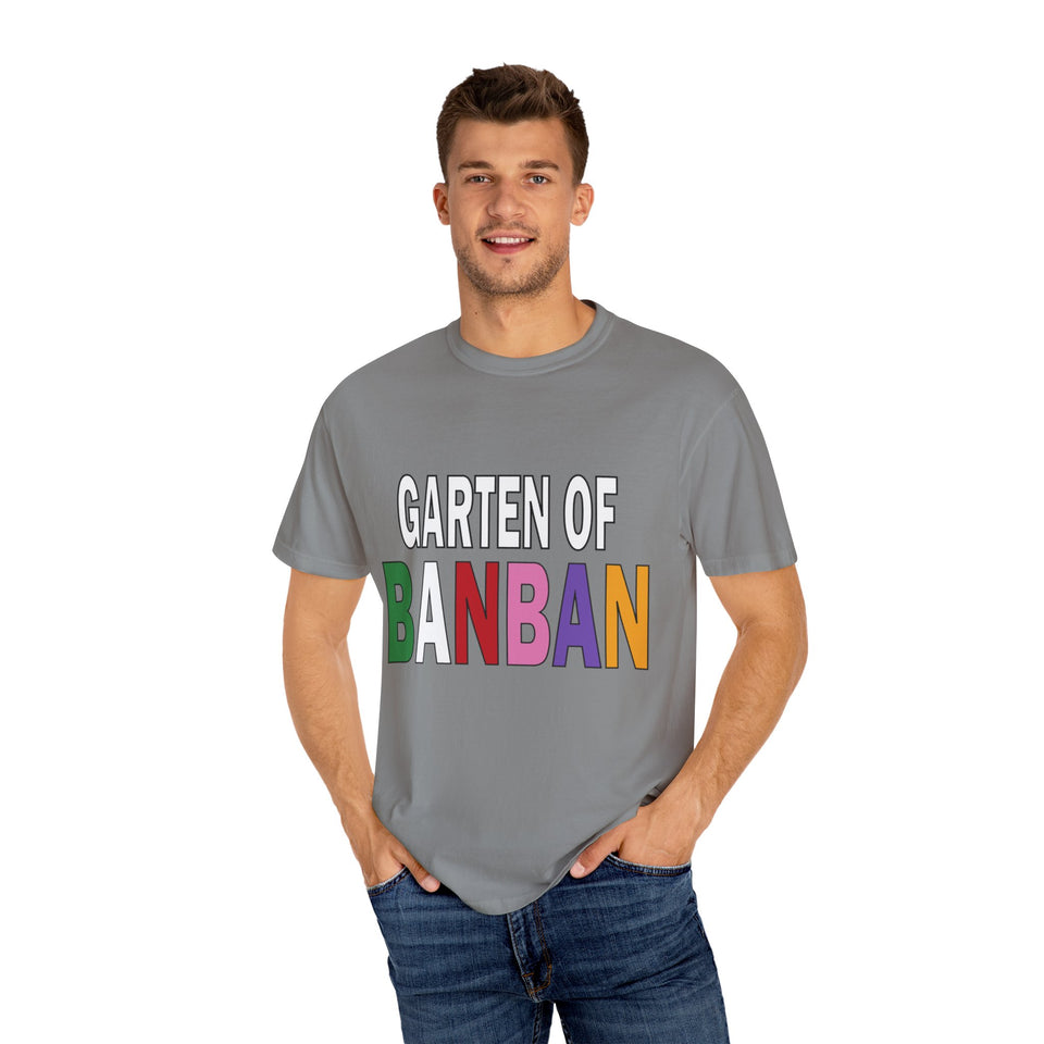 Garten of ban ban Unisex Garment-Dyed T-shirt