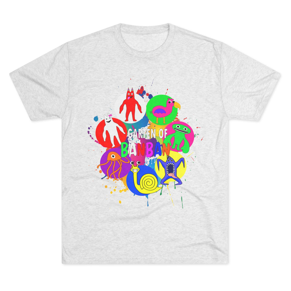 garten of ban ban Unisex Tri-Blend Crew Tee