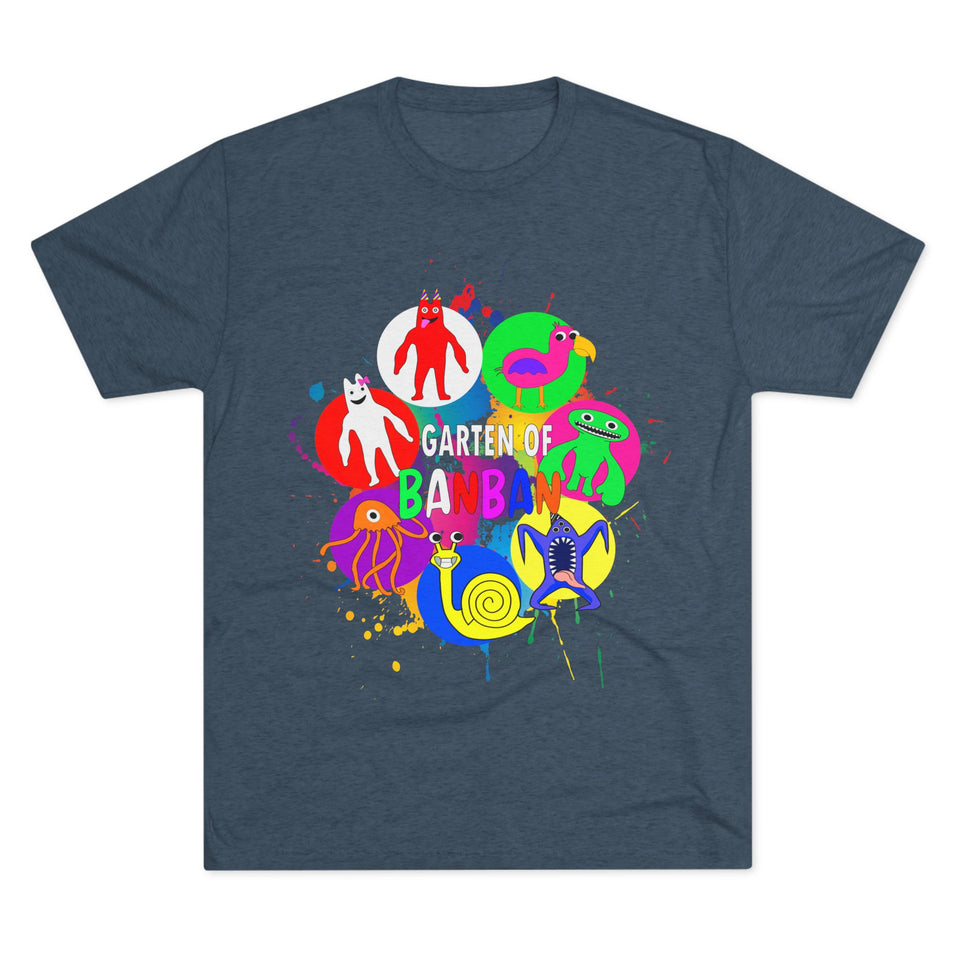 garten of ban ban Unisex Tri-Blend Crew Tee