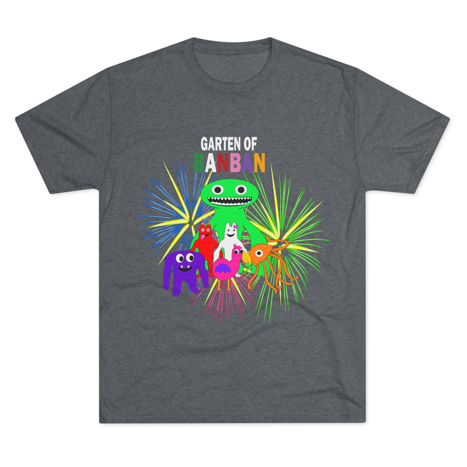 garten of ban ban Unisex Tri-Blend Crew Tee