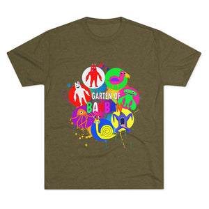 garten of ban ban Unisex Tri-Blend Crew Tee