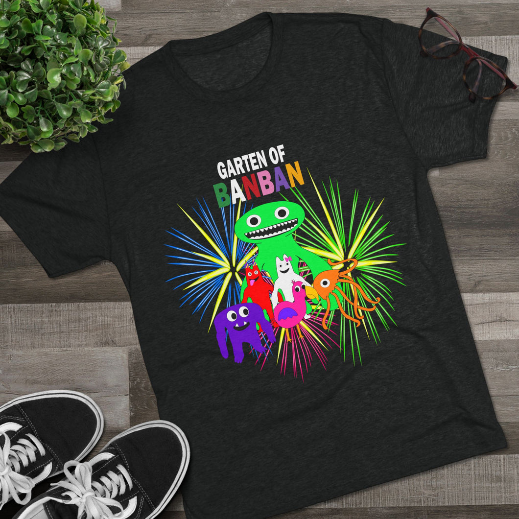 garten of ban ban Unisex Tri-Blend Crew Tee