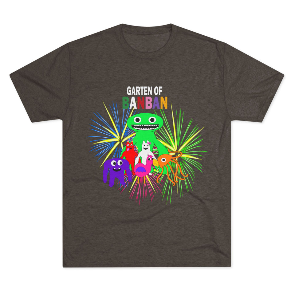 garten of ban ban Unisex Tri-Blend Crew Tee