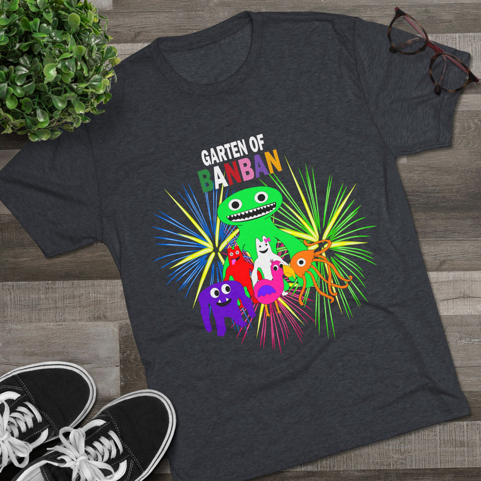garten of ban ban Unisex Tri-Blend Crew Tee