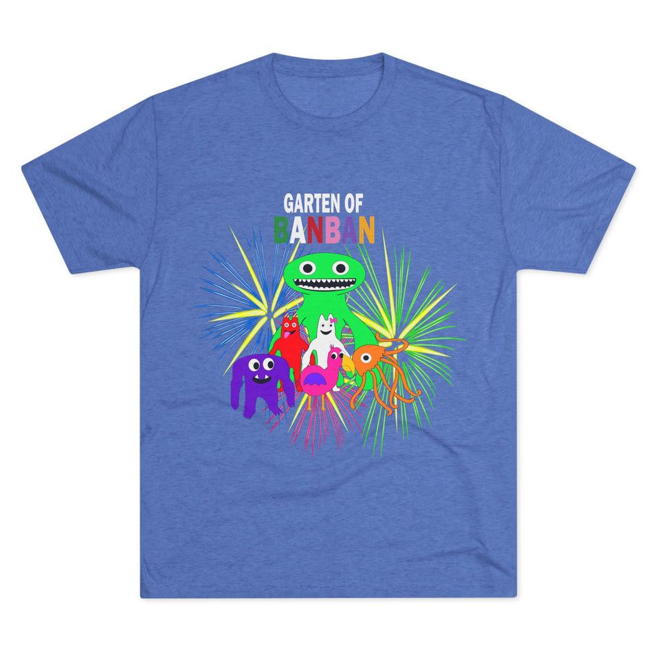 garten of ban ban Unisex Tri-Blend Crew Tee