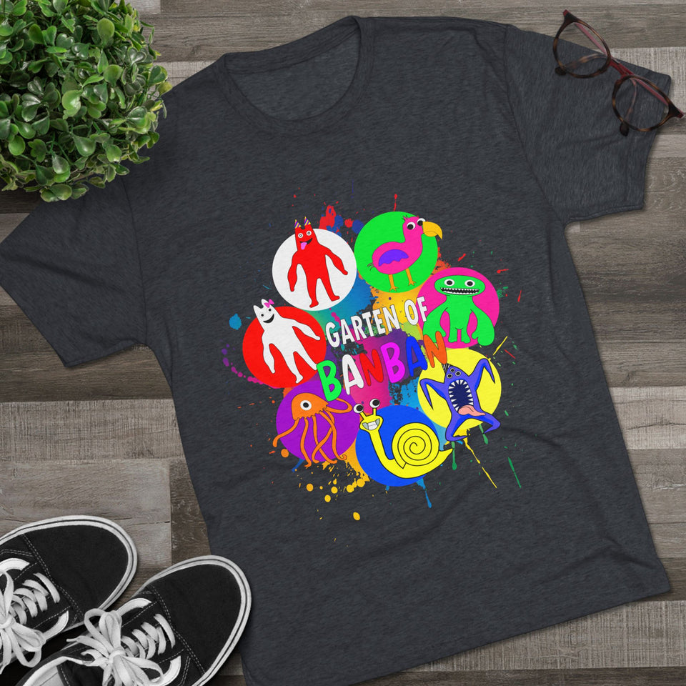 garten of ban ban Unisex Tri-Blend Crew Tee