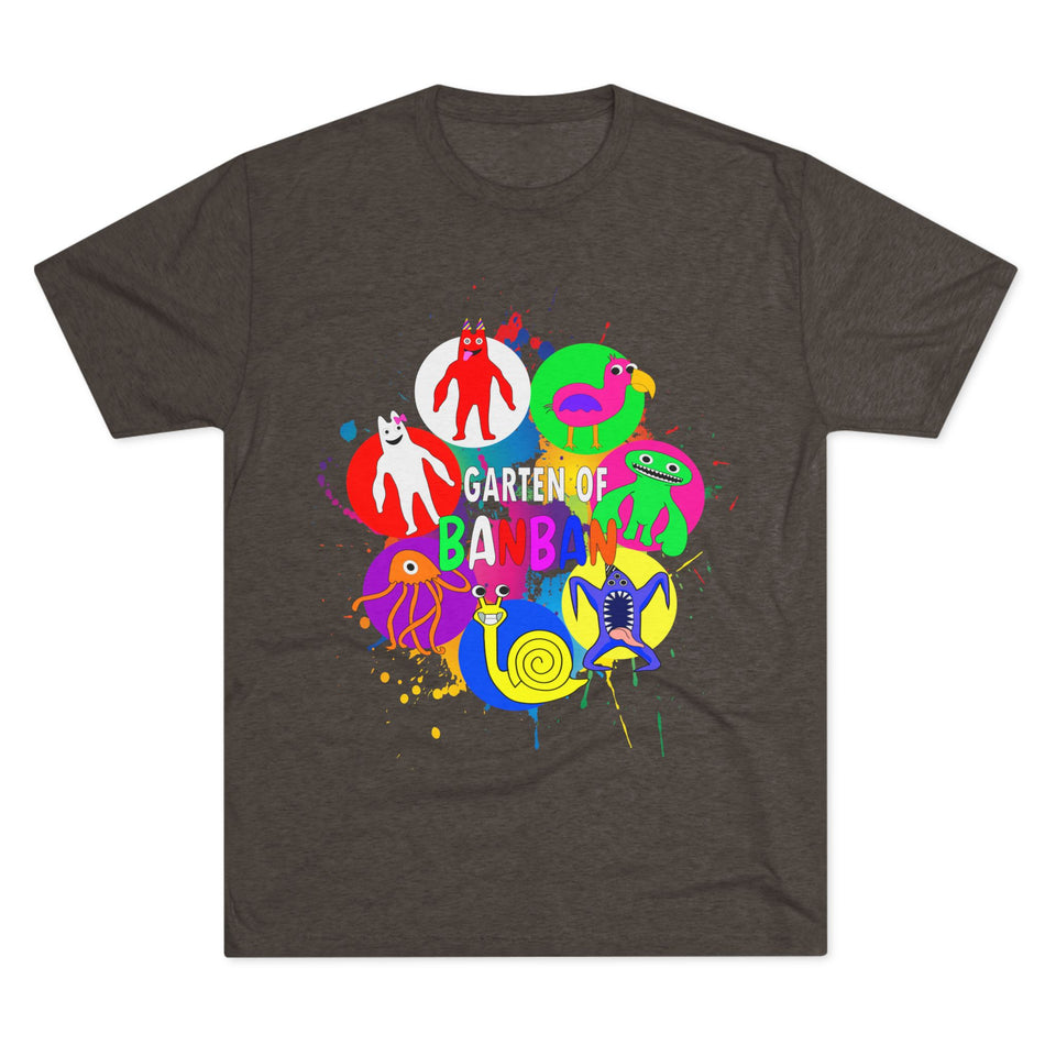 garten of ban ban Unisex Tri-Blend Crew Tee