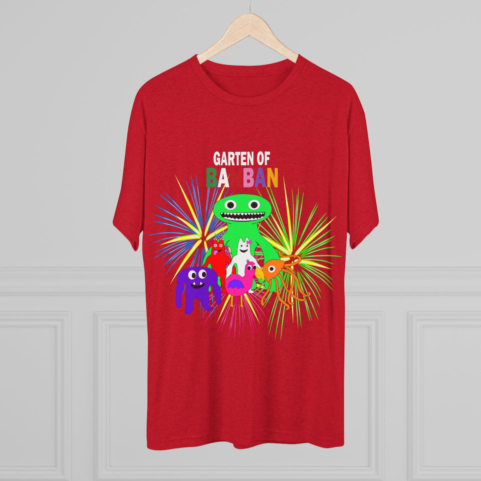 garten of ban ban Unisex Tri-Blend Crew Tee