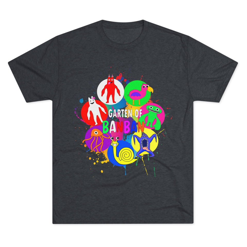 garten of ban ban Unisex Tri-Blend Crew Tee